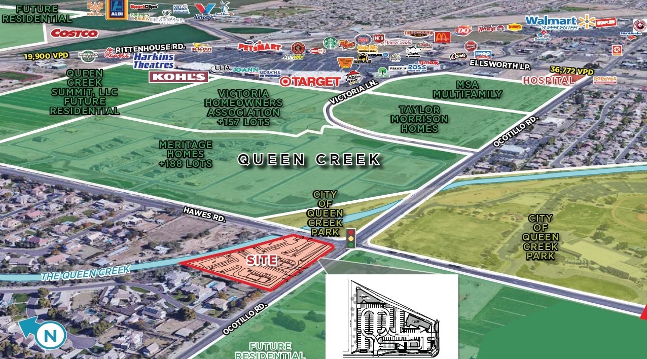 NWC Ocotillo & Hawes Rd, Queen Creek, AZ for sale Building Photo- Image 1 of 3