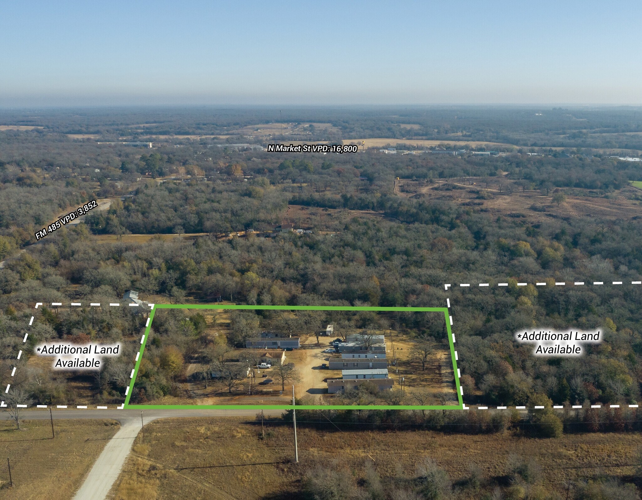 1247 Vaughn Ln, Hearne, TX for sale Aerial- Image 1 of 1