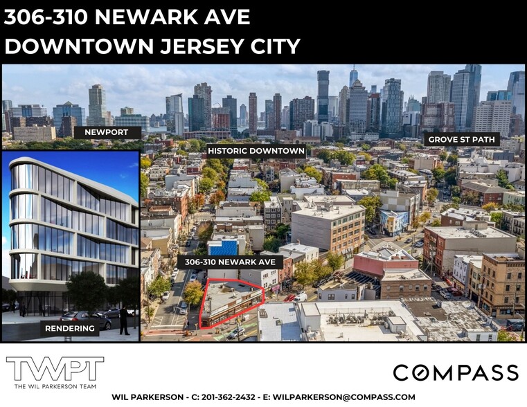 306-310 Newark Ave, Jersey City, NJ for sale - Building Photo - Image 1 of 1