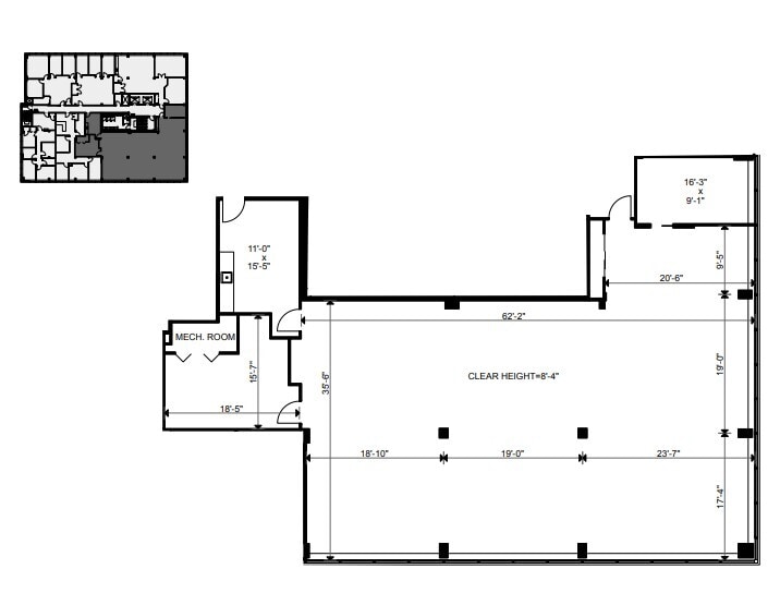133 Richmond St W, Toronto, ON for lease Floor Plan- Image 1 of 2