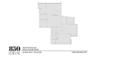 850 NW 42nd Ave, Miami, FL for lease Site Plan- Image 1 of 1