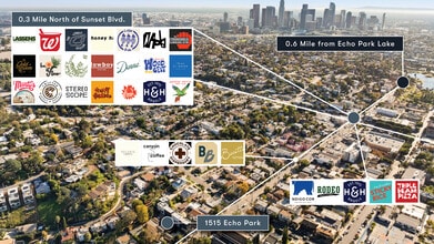 1515 Echo Park Ave, Los Angeles, CA - AERIAL map view - Image1