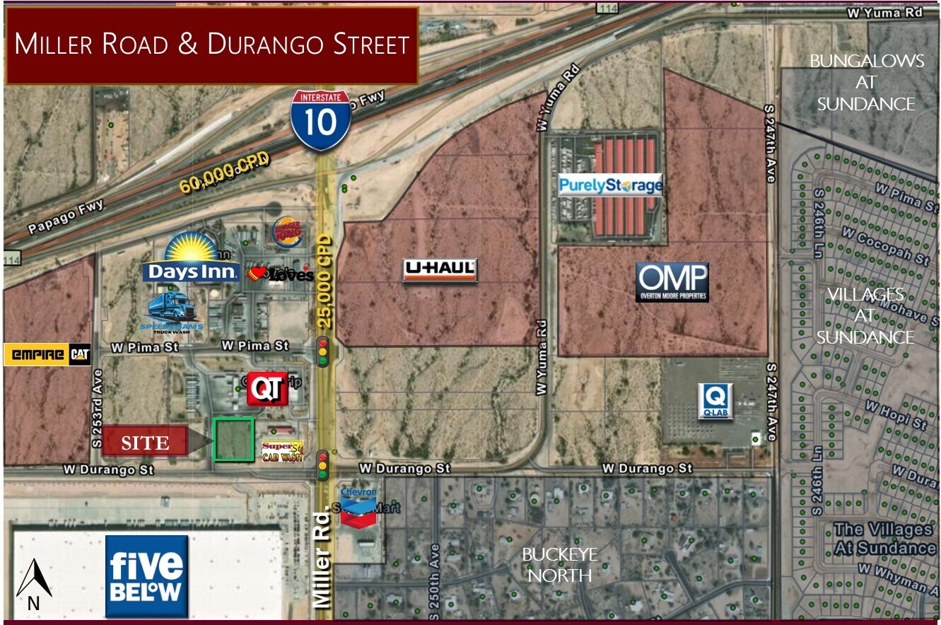 Durango St & N Miller Rd, Buckeye, AZ for sale Primary Photo- Image 1 of 1