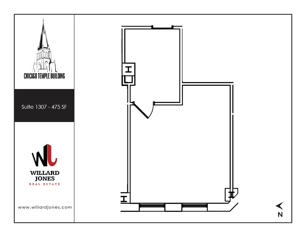 77 W Washington St, Chicago, IL for lease Floor Plan- Image 1 of 1
