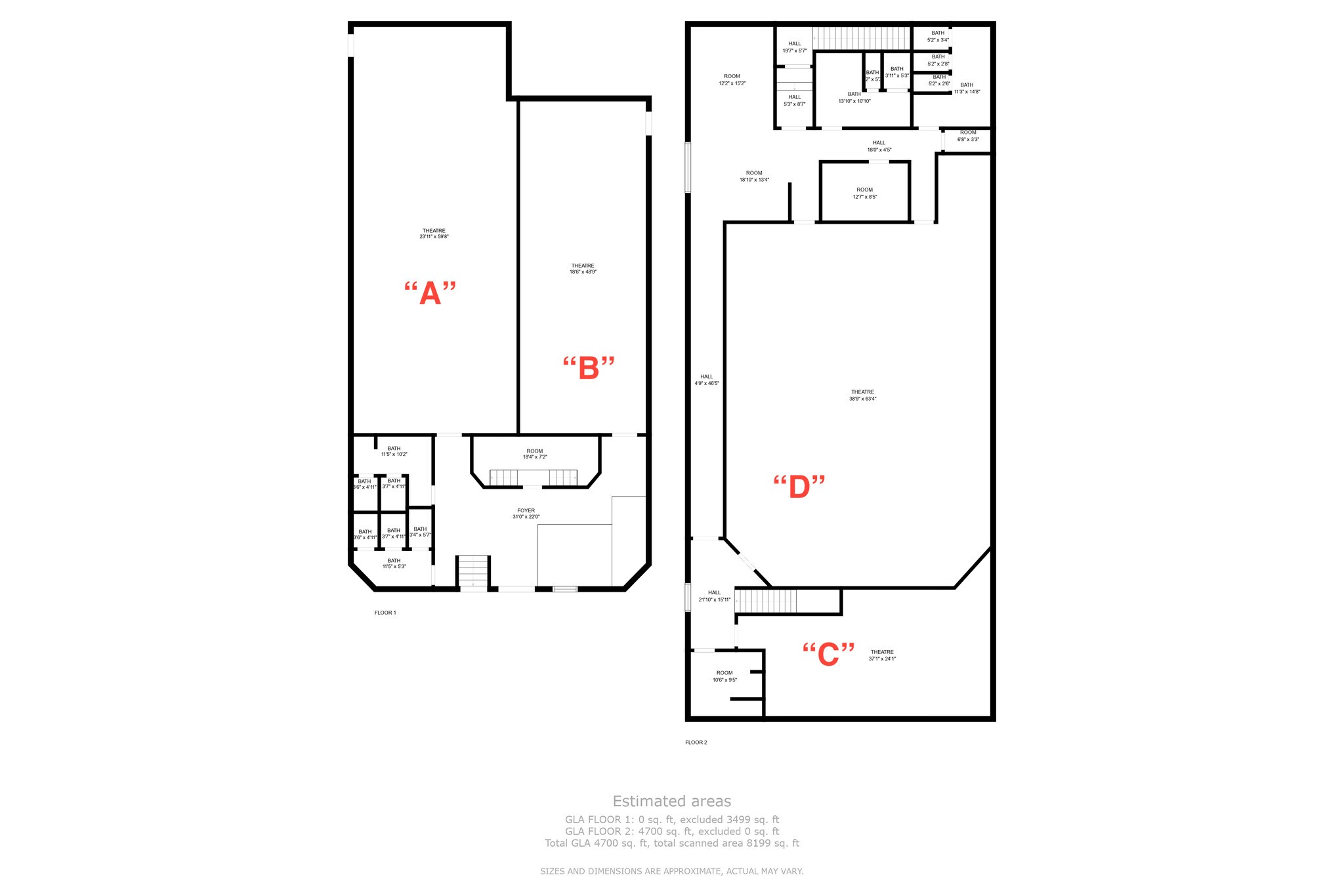 111 S Prospect Ave, Park Ridge, IL 60068 Pickwick Theater Rear