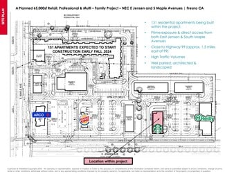 More details for E  Jensen and  S Maple Ave, Fresno, CA - Office, Retail for Lease