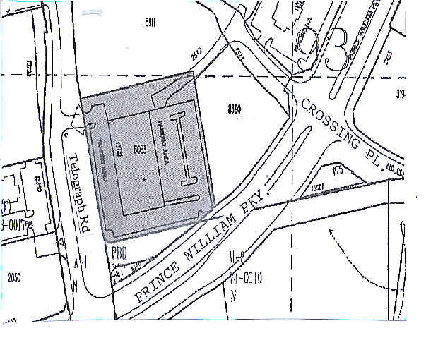 13851 Telegraph Rd, Woodbridge, VA for lease Plat Map- Image 1 of 5