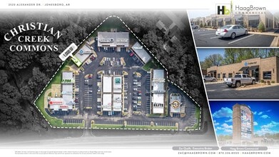 2520 Alexander Dr, Jonesboro, AR - AERIAL  map view - Image1