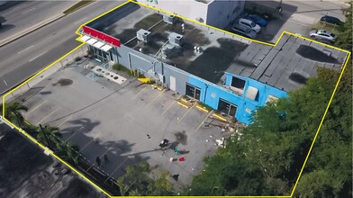 69 NW 27th Ave, Miami, FL - aerial  map view