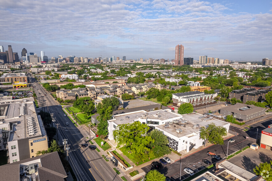 4621 Ross Ave, Dallas, TX for lease - Aerial - Image 3 of 7