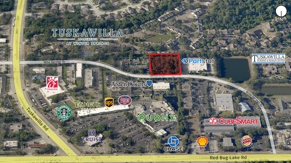 Willa Springs Dr, Winter Springs, FL for sale - Aerial - Image 2 of 3