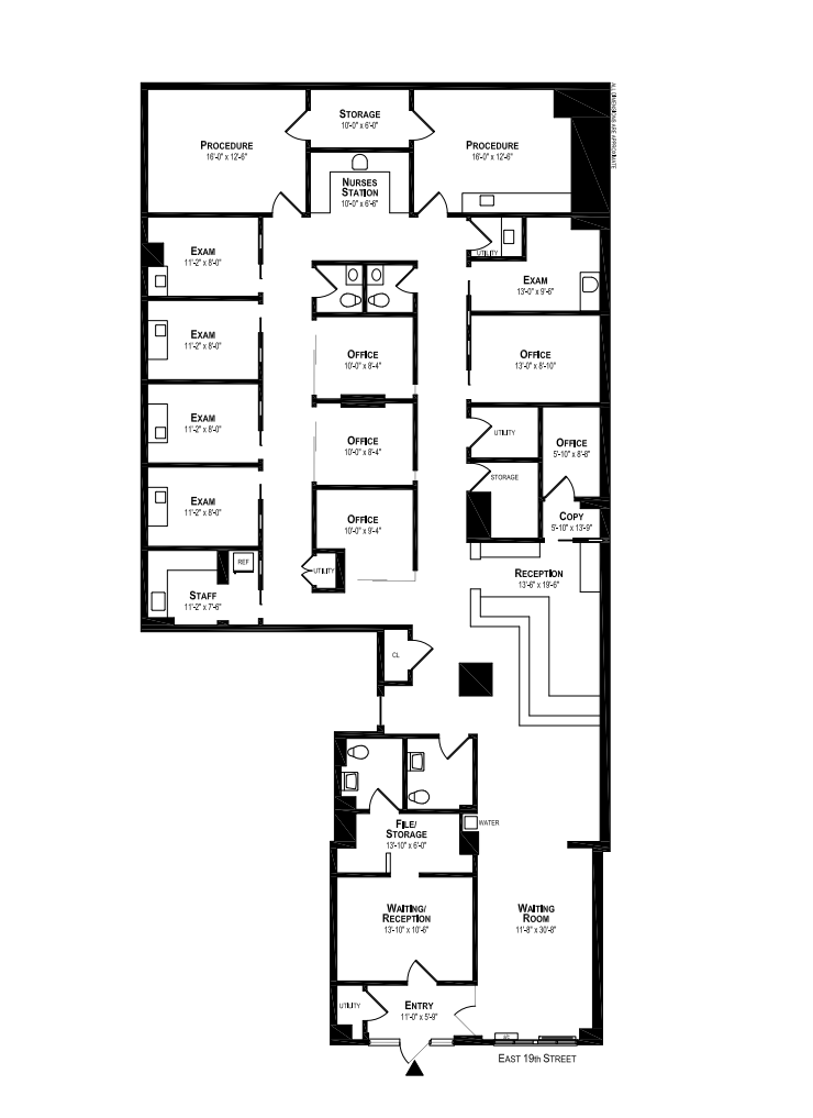 233 3rd Ave, New York, NY for lease Floor Plan- Image 1 of 1