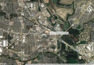 2417 S Stemmons Fwy, Lewisville, TX - AERIAL map view