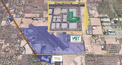 2475 W Cheyenne Ave, North Las Vegas, NV - AERIAL map view - Image1