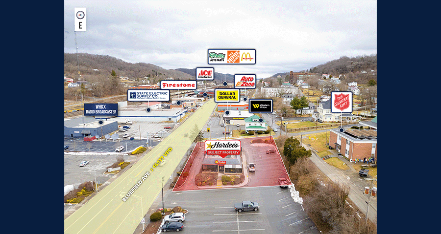 901 Bluefield Ave, Bluefield, WV 24701 - Hardee's | LoopNet