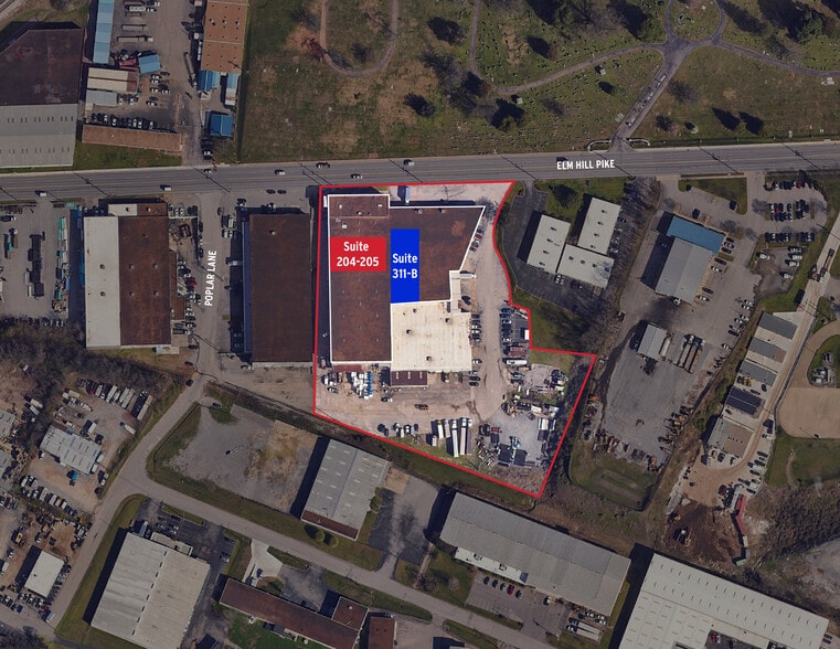 1413-1419 Elm Hill Pike, Nashville, TN for lease - Building Photo - Image 2 of 6