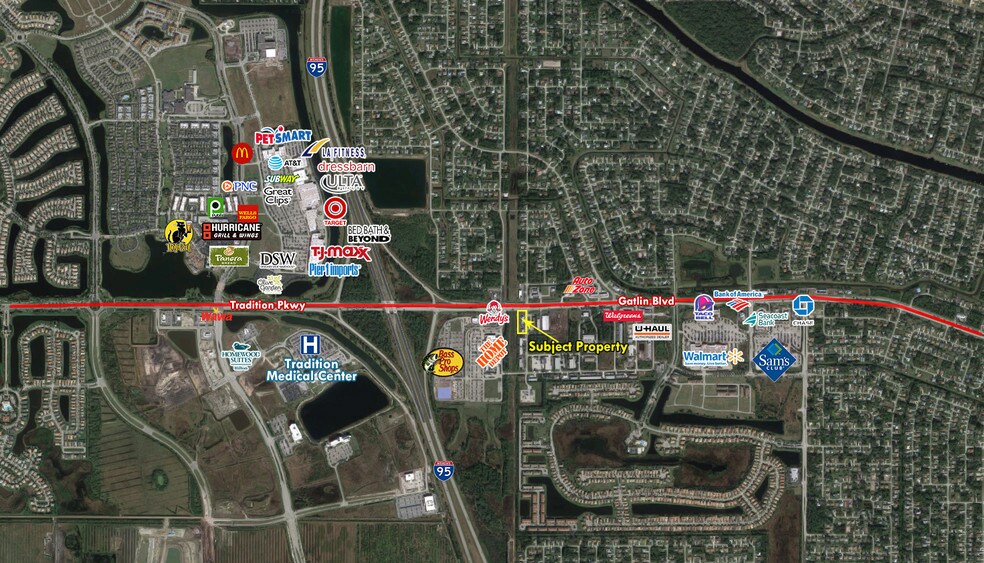 2196 Sw Gatlin Blvd Port Saint Lucie Fl 34953 Retail Space