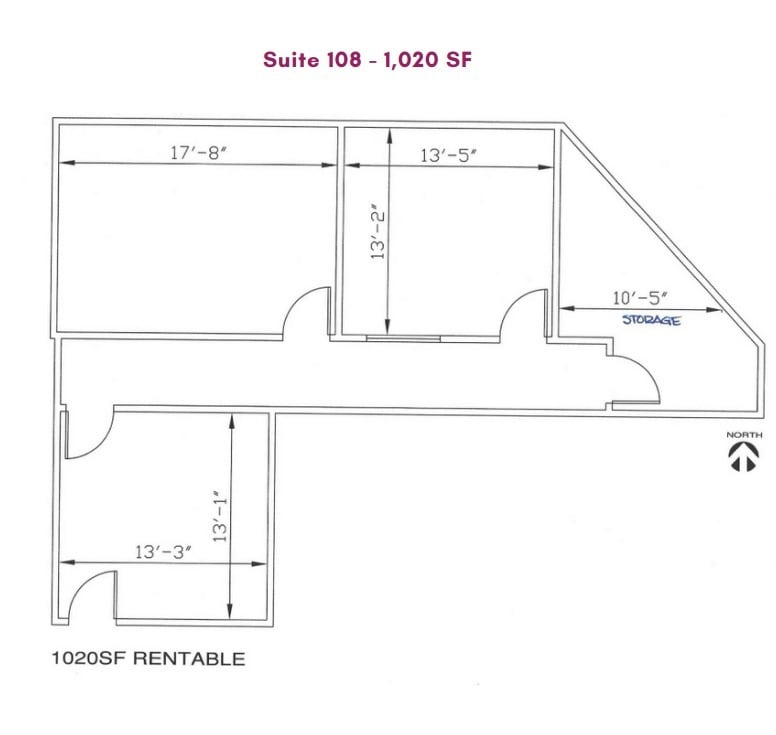 438 Camino del Rio S, San Diego, CA for lease Floor Plan- Image 1 of 1