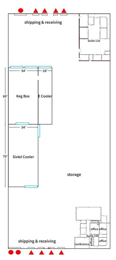 7825 Trade St, San Diego, CA for lease Floor Plan- Image 1 of 1
