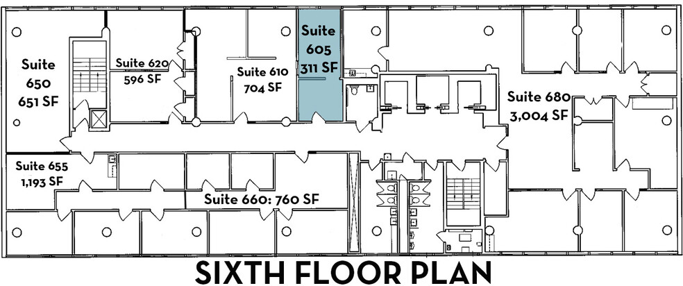 400 Gold Ave SW, Albuquerque, NM for lease - Floor Plan - Image 3 of 11