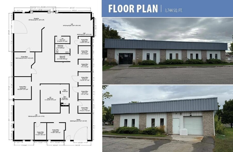 320 N 3rd E, Rexburg, ID for lease - Floor Plan - Image 2 of 3
