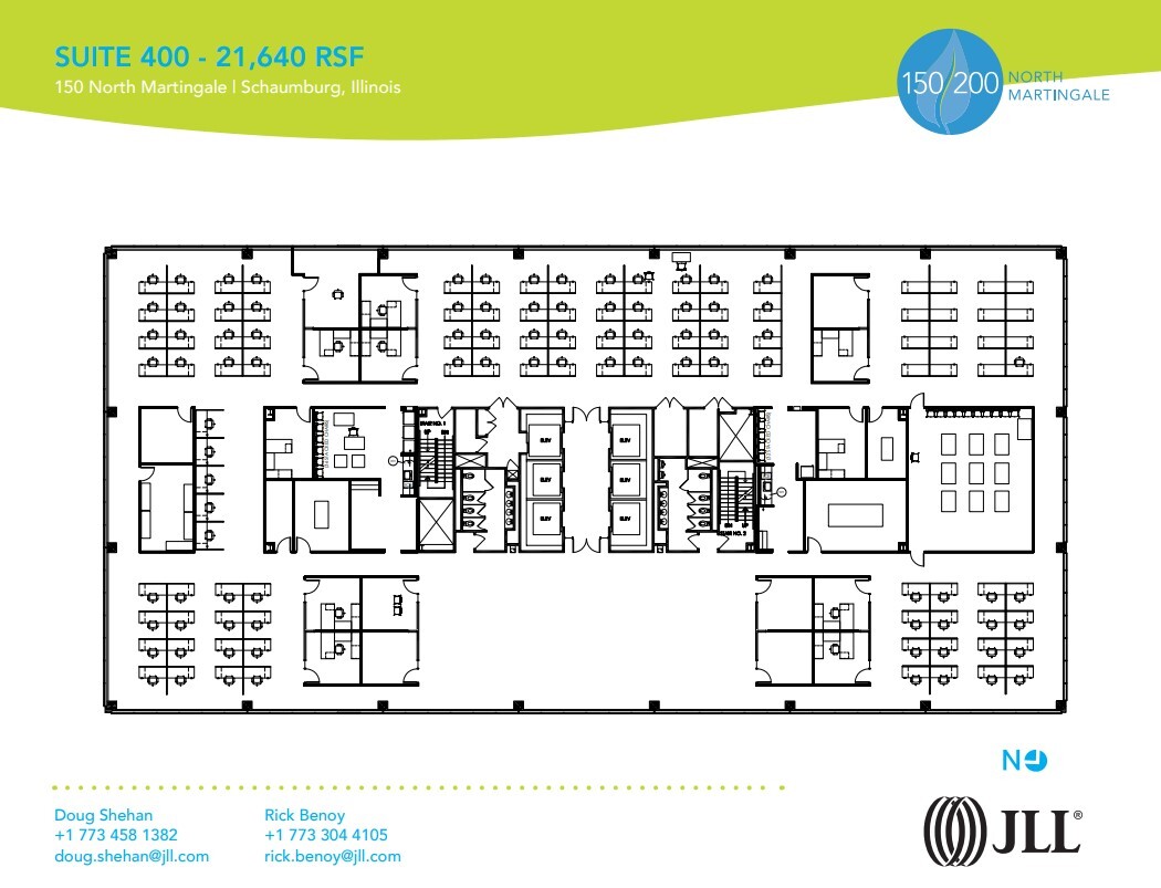 150 N Martingale Rd, Schaumburg, IL for lease Floor Plan- Image 1 of 1