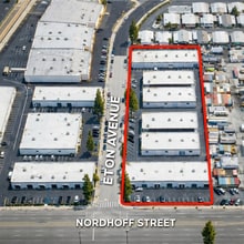 9025 Eton Ave, Canoga Park, CA - Aerial map view