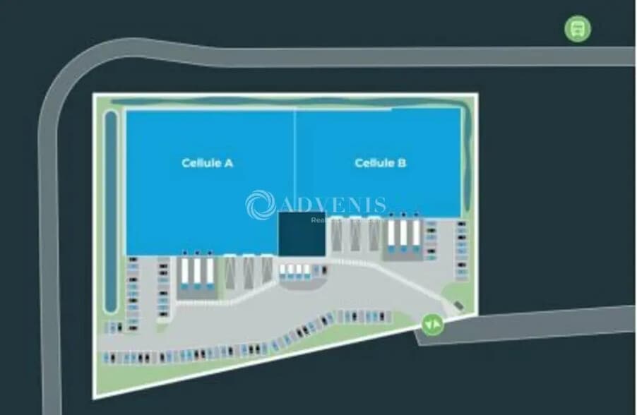 Industrial in Tremblay-en-France for lease - Site Plan - Image 3 of 4