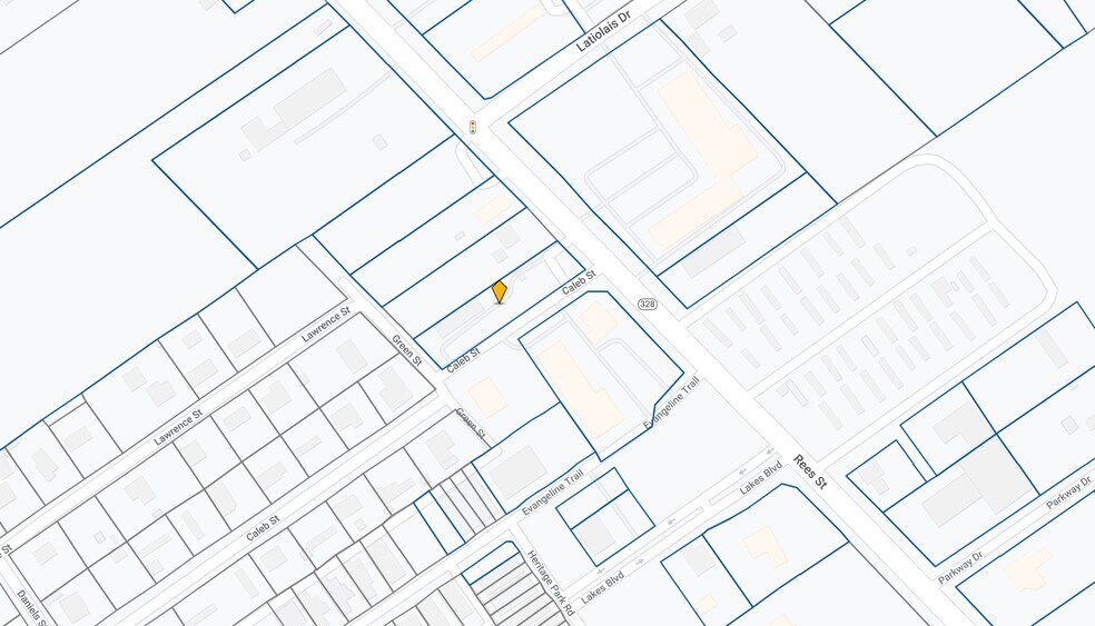 1901 Rees St, Breaux Bridge, LA for sale - Plat Map - Image 1 of 1