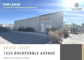 4,816 SF Free-Standing Metal Building w/ Yard - Warehouse