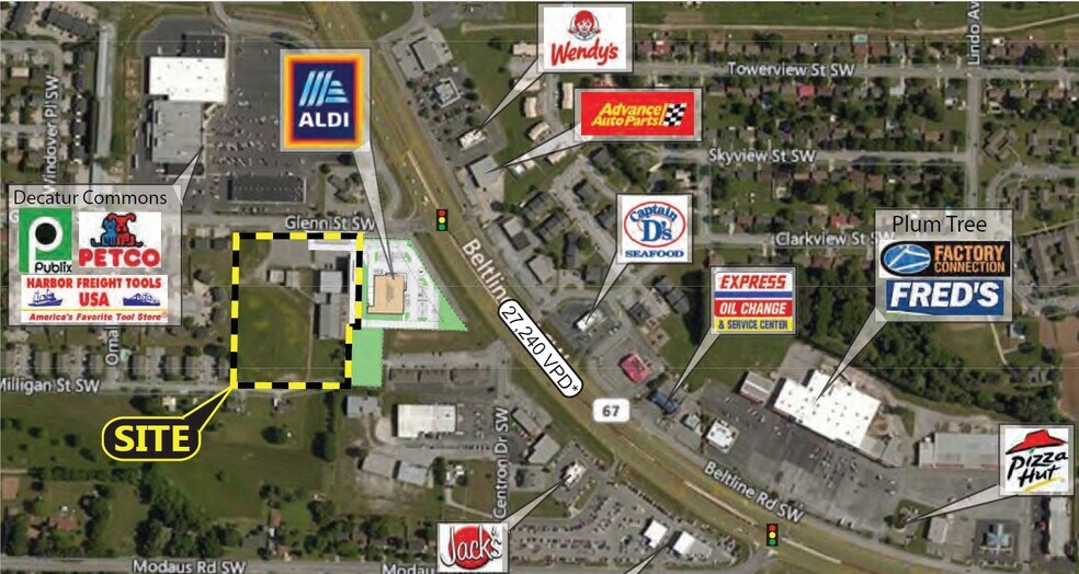 1419 Glenn St SW, Decatur, AL for sale - Primary Photo - Image 1 of 1