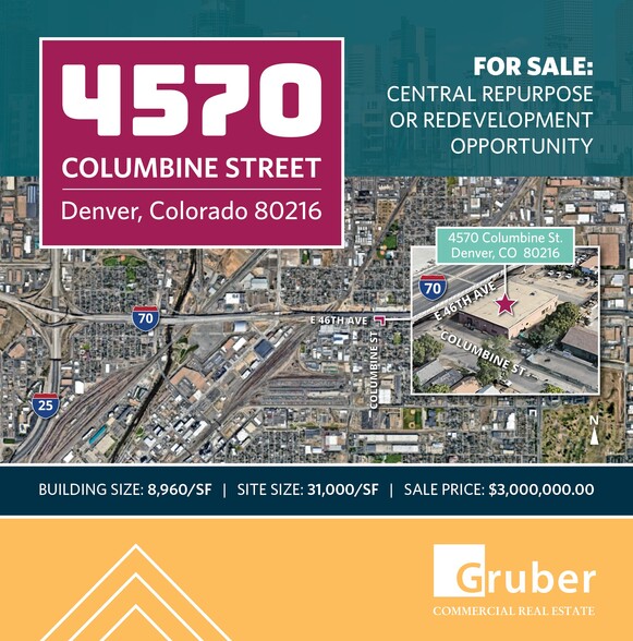 4570 Columbine St, Denver, CO for sale - Building Photo - Image 1 of 1