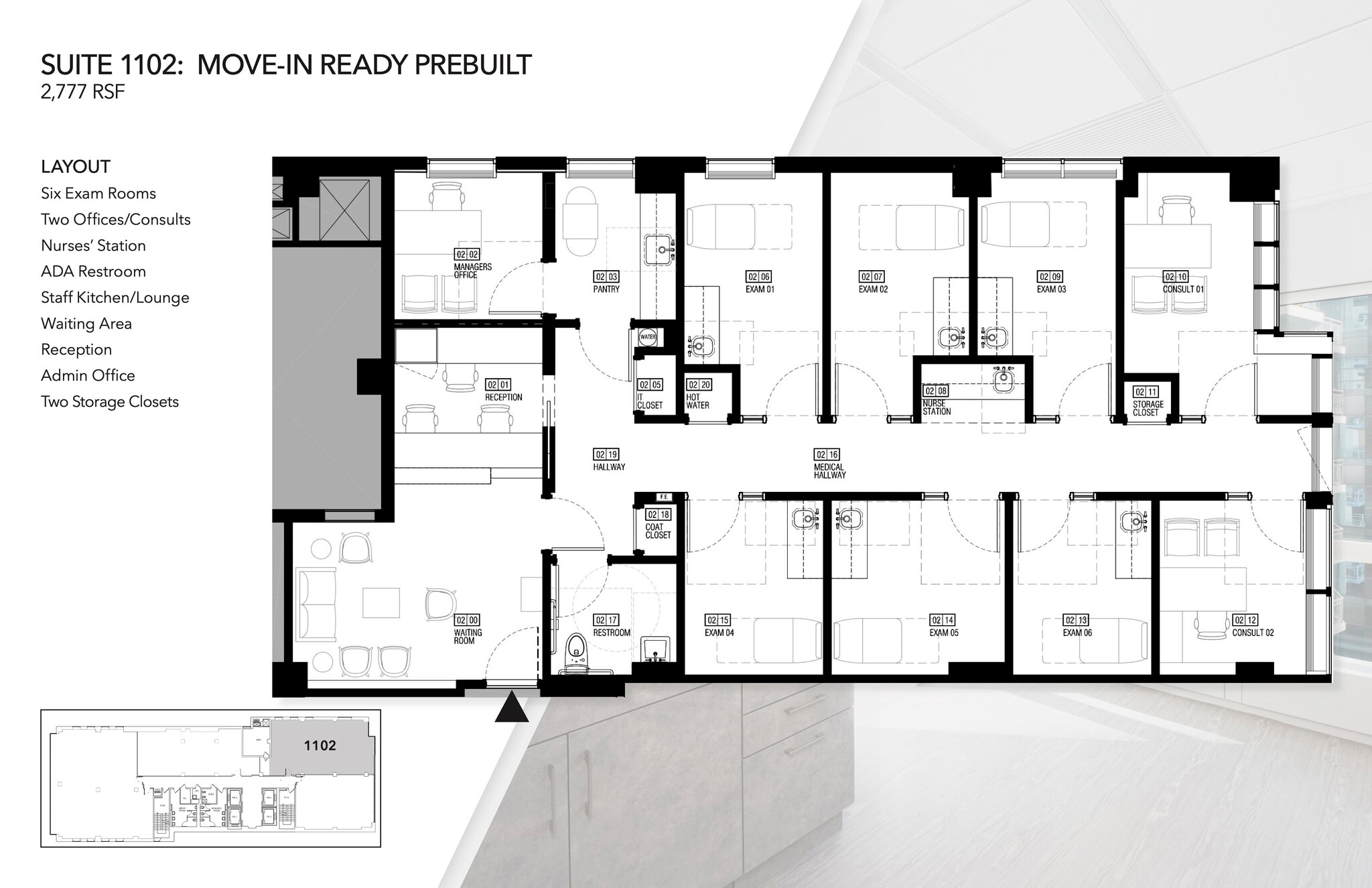 110 E 60th St, New York, NY for lease Floor Plan- Image 1 of 1