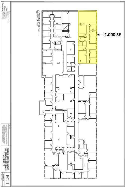 1500 S Christopher Columbus Ave, Philadelphia, PA for lease Floor Plan- Image 1 of 1