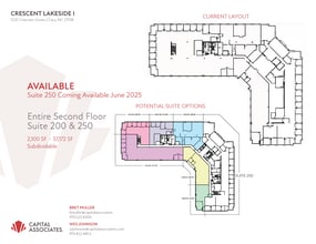 1225 Crescent Green Dr, Cary, NC for lease Floor Plan- Image 1 of 1