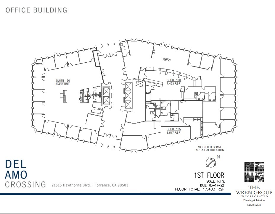 21515 Hawthorne Blvd, Torrance, CA for lease Floor Plan- Image 1 of 1