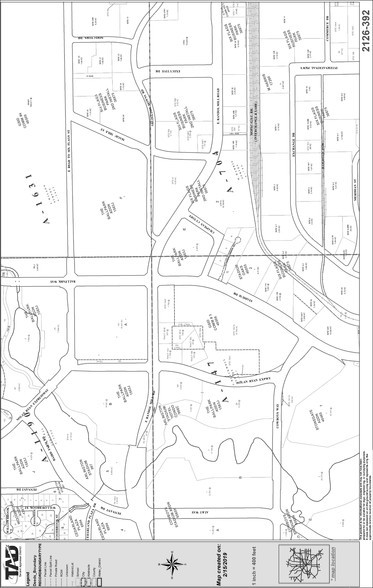 801-803 Stadium Dr, Arlington, TX for lease - Plat Map - Image 2 of 8