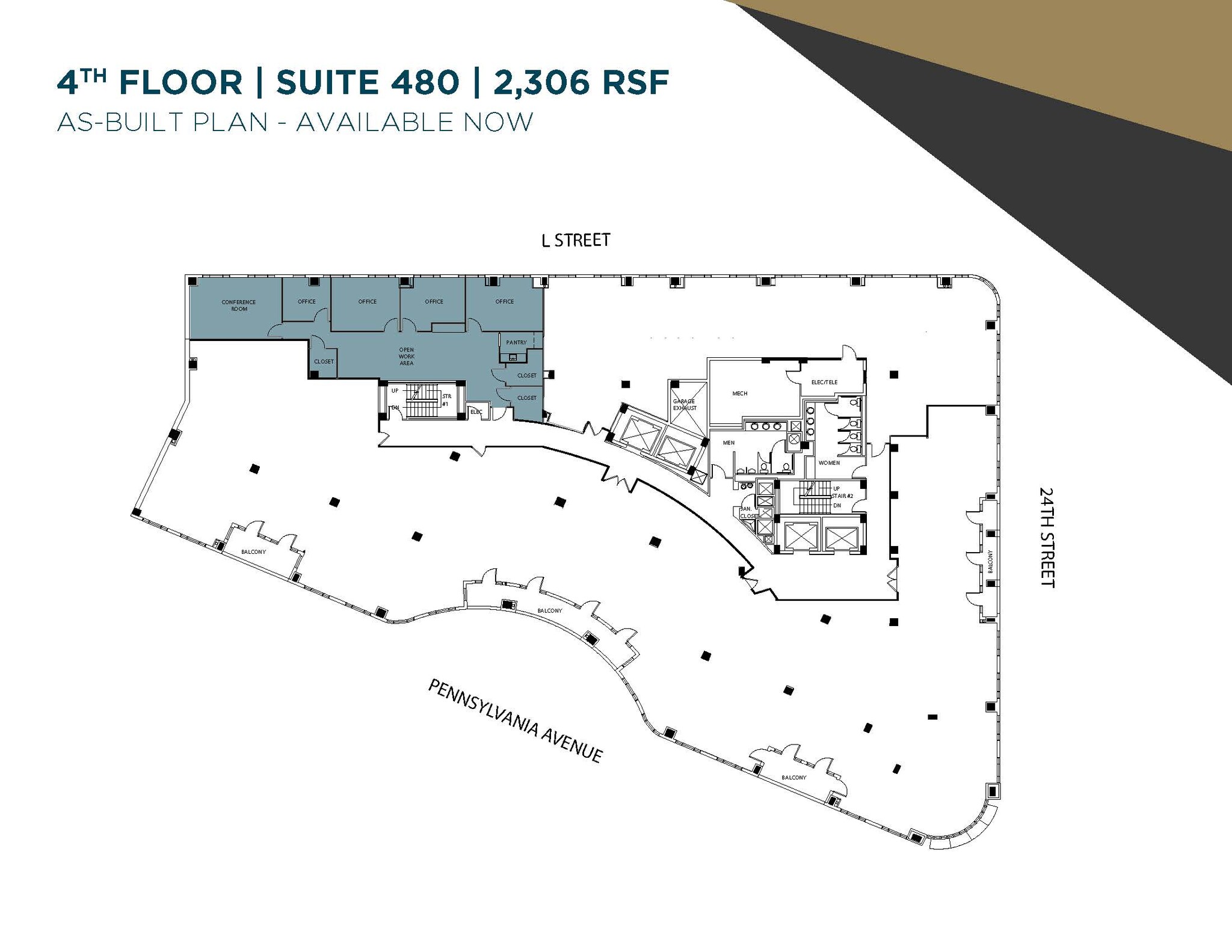 2401 Pennsylvania Ave NW, Washington, DC for lease Floor Plan- Image 1 of 1