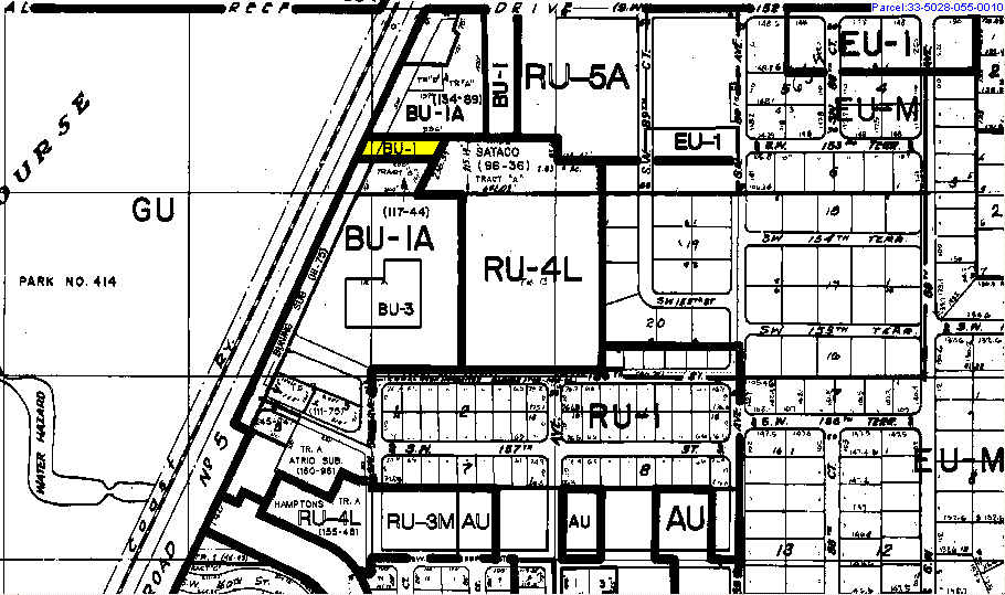 15365-15375 S Dixie Hwy, Miami, FL for sale Plat Map- Image 1 of 1