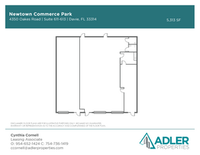 4350-4380 Oakes Rd, Davie, FL for lease Floor Plan- Image 1 of 13