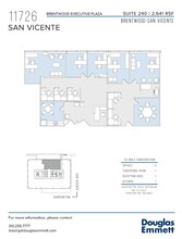 11726 San Vicente Blvd, Los Angeles, CA for lease Floor Plan- Image 1 of 1