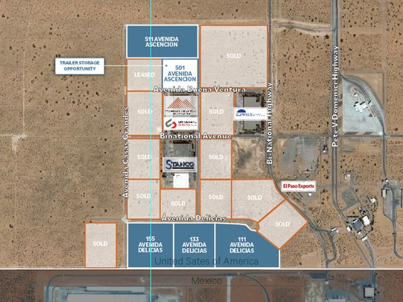 Border Industrial Park, Santa Teresa, NM for sale - Building Photo - Image 1 of 1