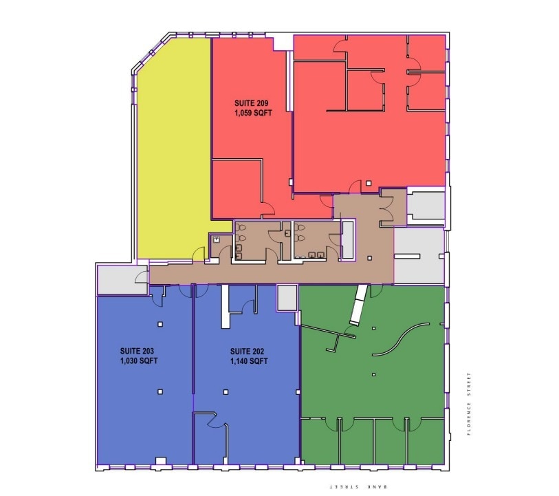 410-420 Bank St, Ottawa, ON for lease Floor Plan- Image 1 of 1