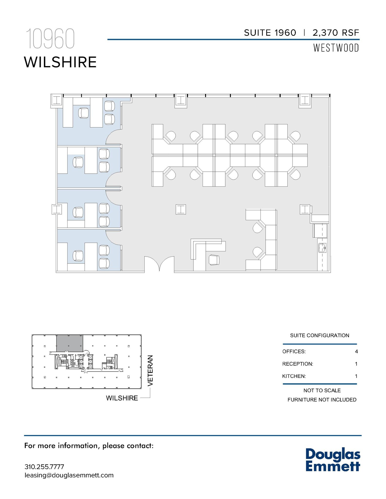 10960 Wilshire Blvd, Los Angeles, CA for lease Floor Plan- Image 1 of 1