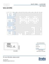 10960 Wilshire Blvd, Los Angeles, CA for lease Floor Plan- Image 1 of 1