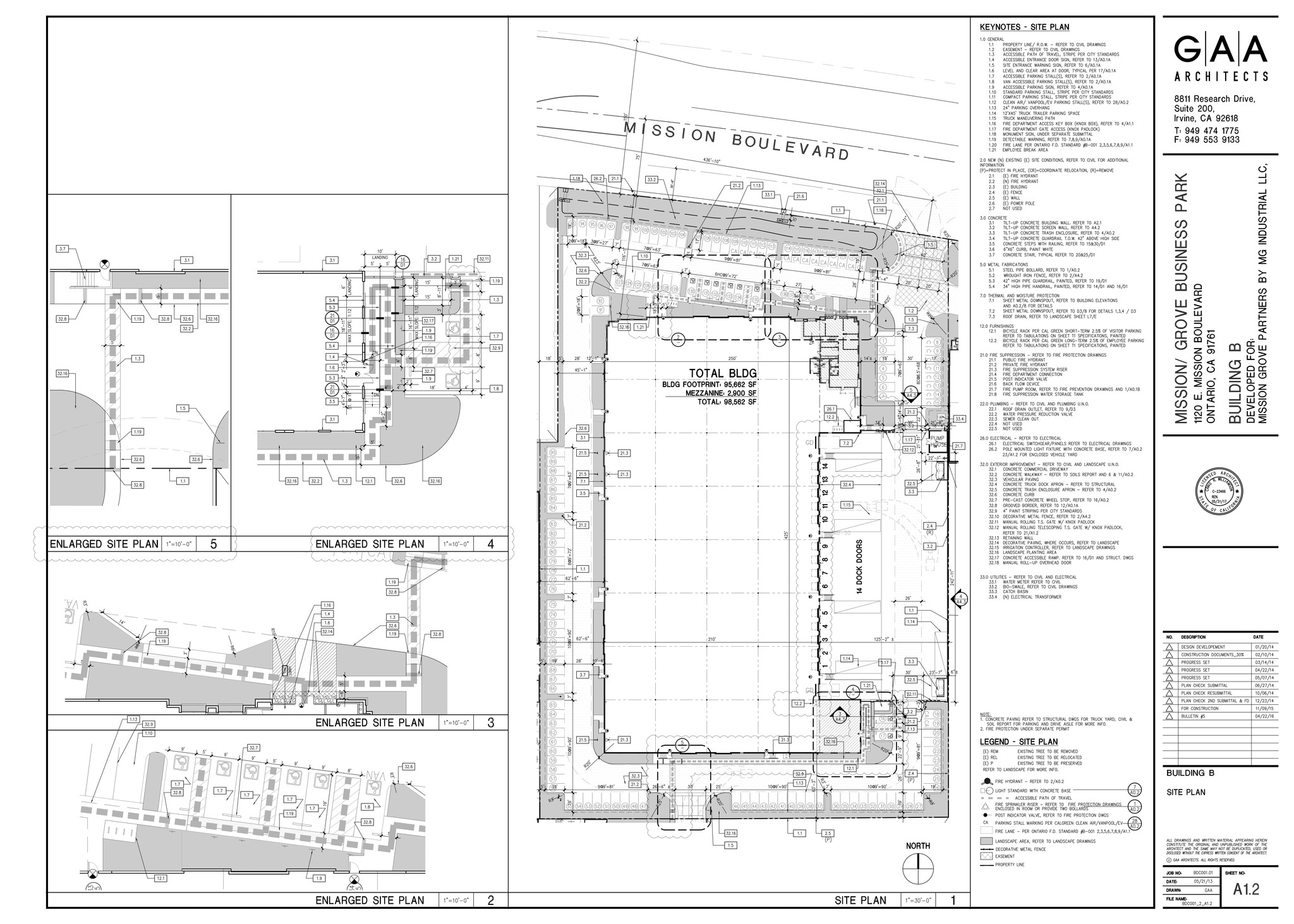 1120 Mission Blvd, Ontario, CA for lease Site Plan- Image 1 of 2