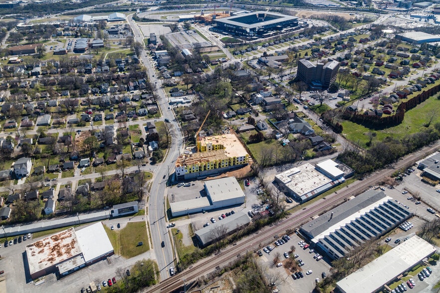 Wedgewood Avenue, Nashville, TN for sale - Aerial - Image 3 of 10