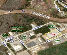 1020 2nd Ave, Columbia, SC - AERIAL  map view