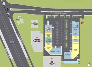 415 W Little York Rd, Houston, TX for lease Site Plan- Image 1 of 1