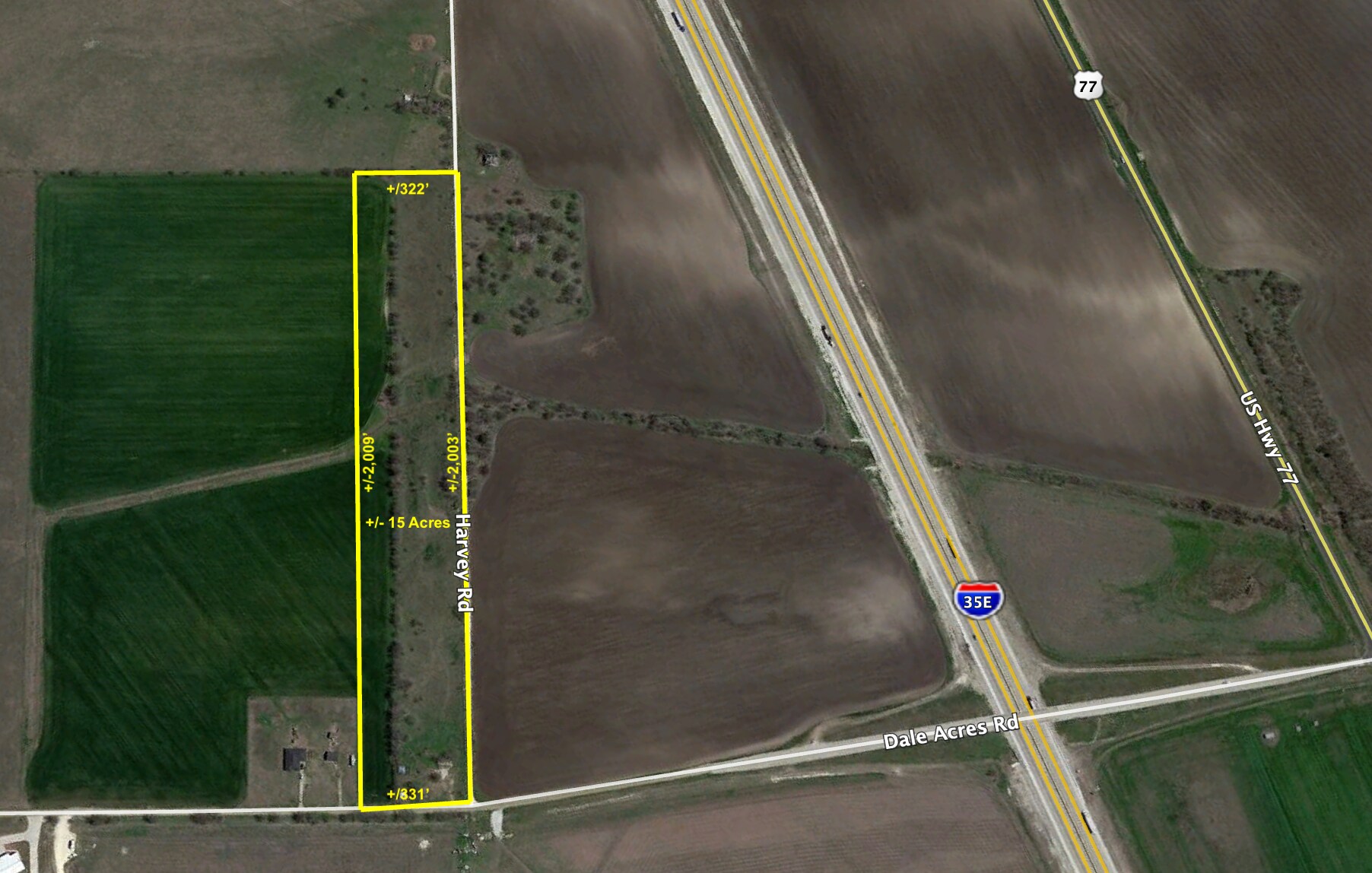 TBD Dale Acres, Milford, TX for sale Aerial- Image 1 of 1